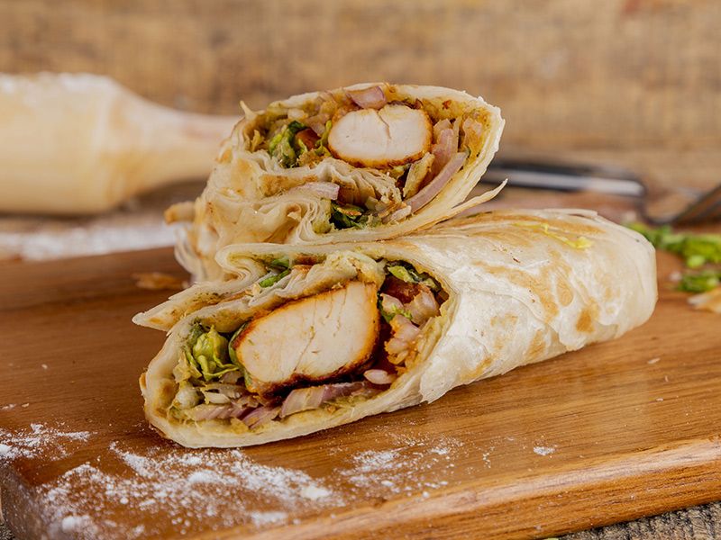 Chicken Roll Sandwich
