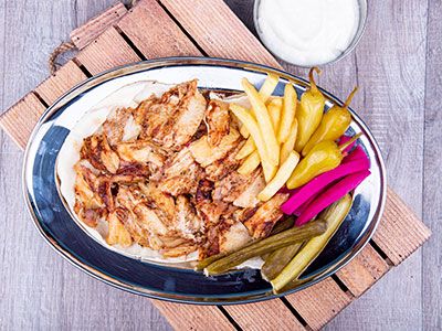 Arabian Chicken Shawerma Meal