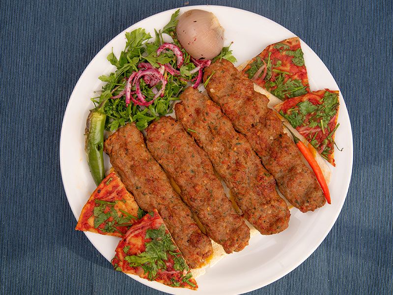 Charcoal Grilled Kebab With Ribs Meal