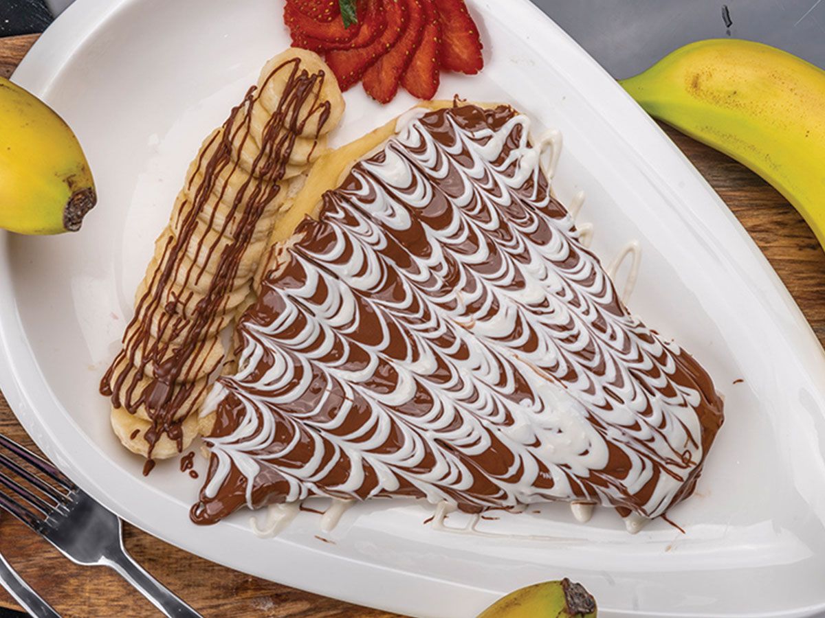 Fruits Nutella Crepe