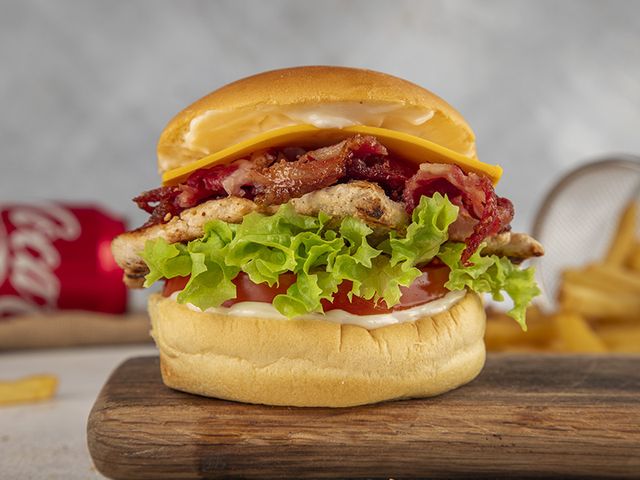 Chicken With Beef Bacon