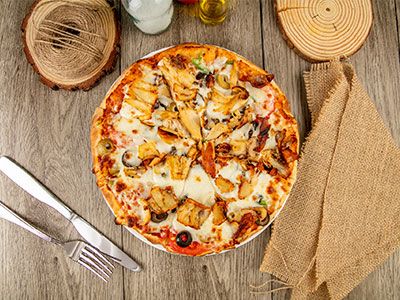 Meat Shawarma Pizza