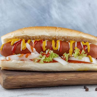 Hot dog sandwich