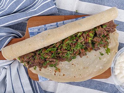 Meat Shawerma Sandwich