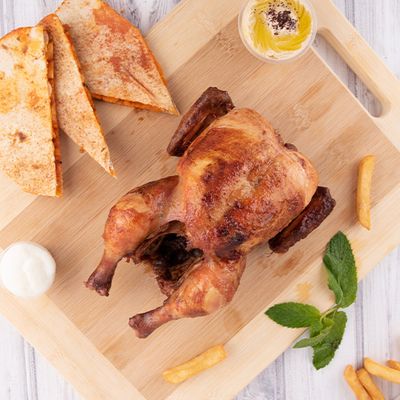 Stuffed Chicken With Rice