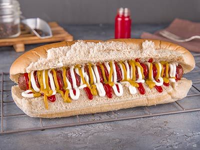 Mexican Hot Dog Sandwich