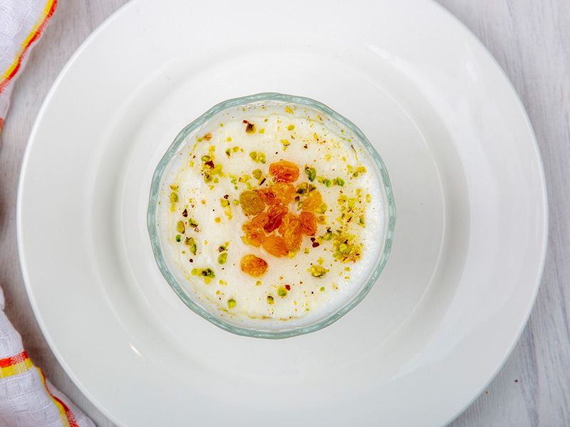 Rice Pudding With Nuts