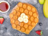 Mix Fruits Waffle