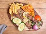 1/4 Chicken with 1/4 Kofta