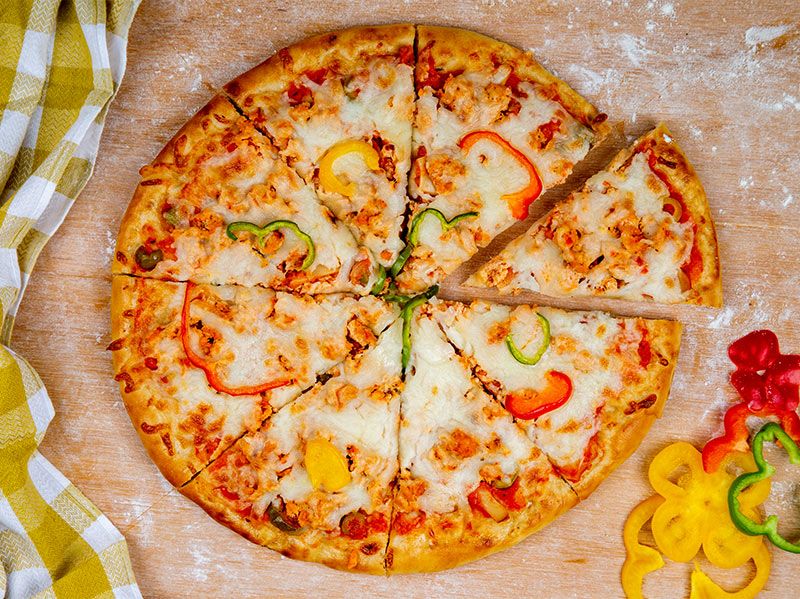 Crispy Chicken Pizza