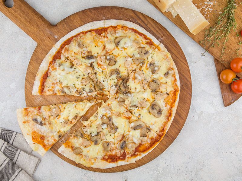 Chicken Pane Pizza
