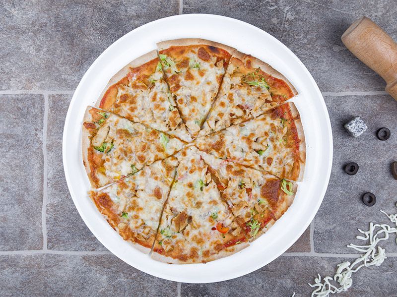 Crispy Oriental Pizza