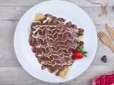 Trio Chocolate Crepe