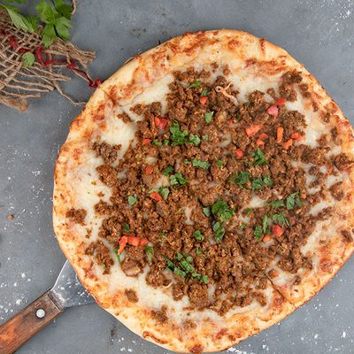 Minced Meat Pizza
