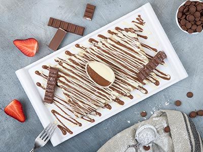 Black Chocolate Crepe