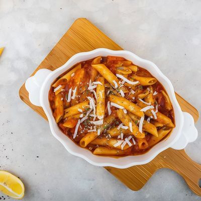 Oven Hot Dog Pasta