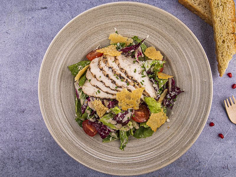 Insalata Mista con pollo