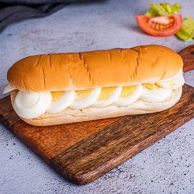 Boiled Eggs Sandwich