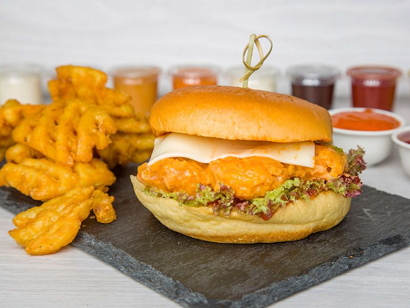 Fried Shrimp Sandwich