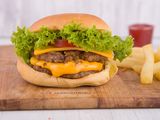 Cheese Beef Burger Sandwich