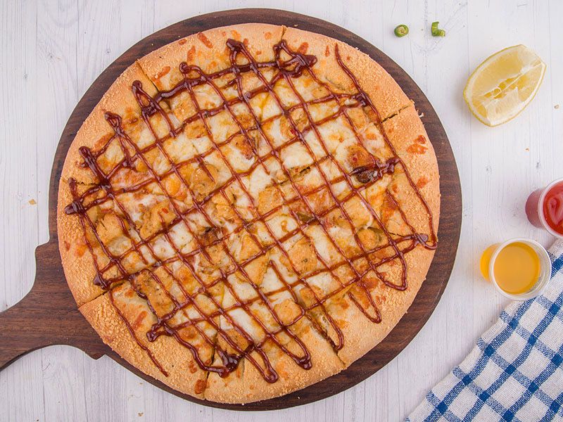 Pizza Chicken Barbeque - L