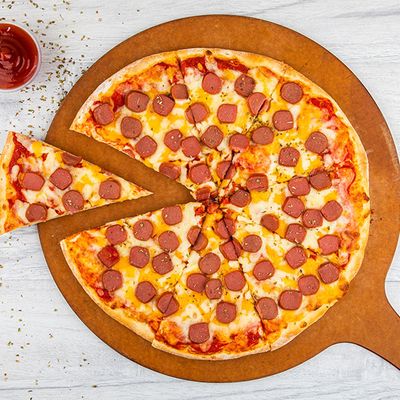 Hot Dog Oriental Pizza