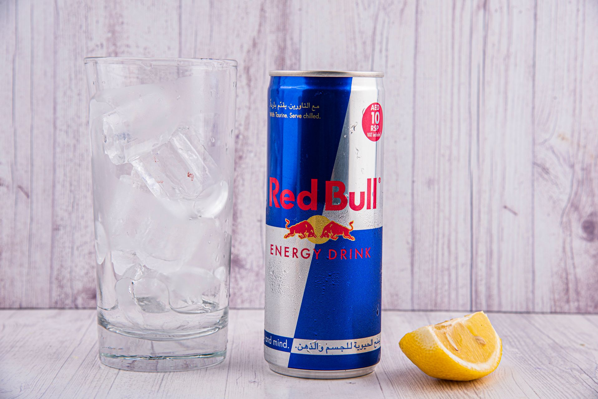 Red Bull With Strawberry Smoothie