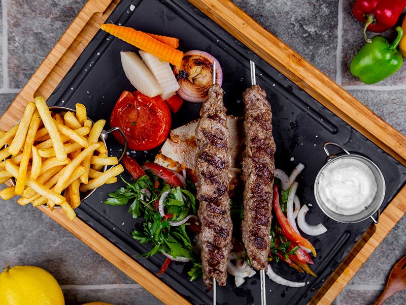 Grilled Kofta Sandwich