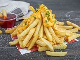 French Fries With Cheese Crepe