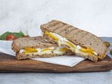 Egg With Pastrami And Cheese Sandwich