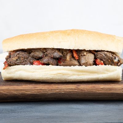 Liver with Bran Sandwich