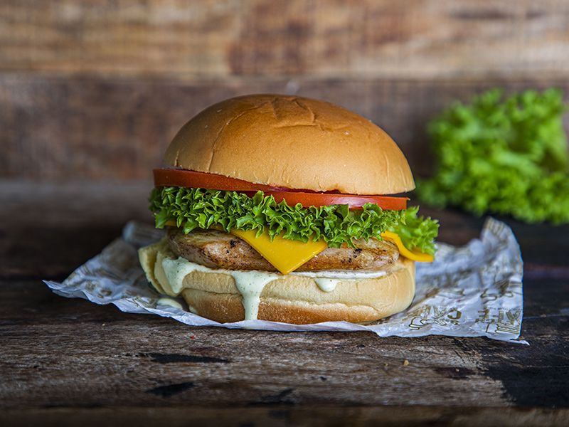 Ranchi Chicken Burger