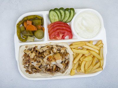 Arabian Chicken Shawerma Meal