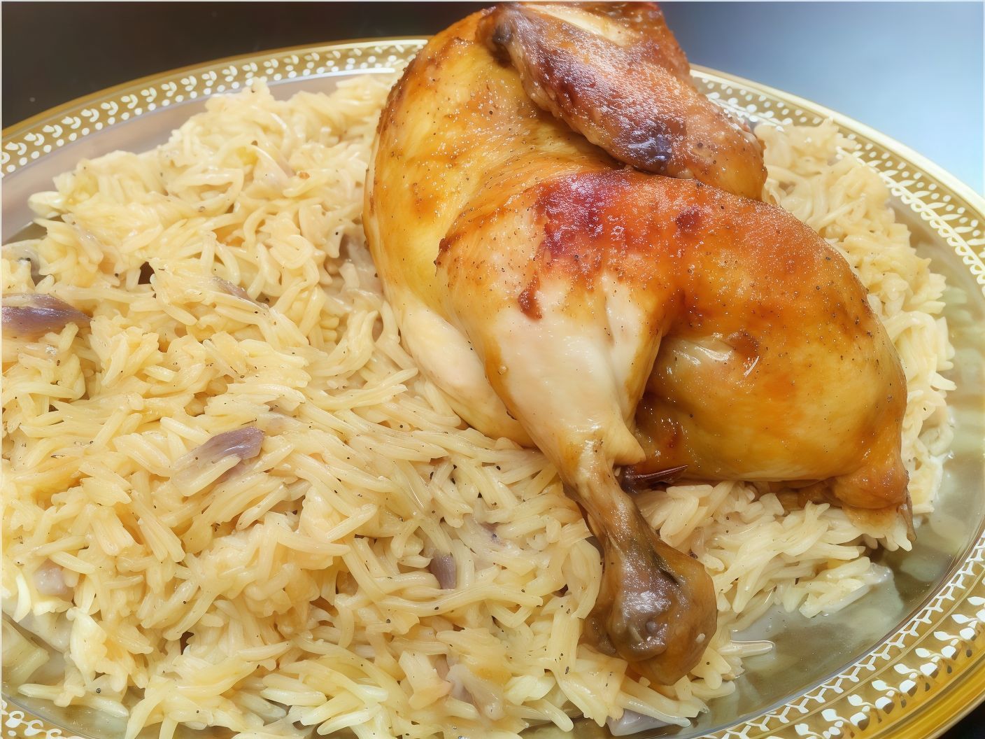 Half Roast Chicken Meal