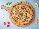 Smoked Oriental Sausage Pizza