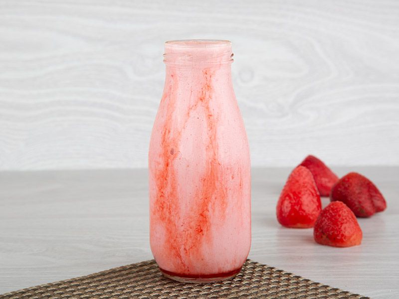 strawberry milkshake