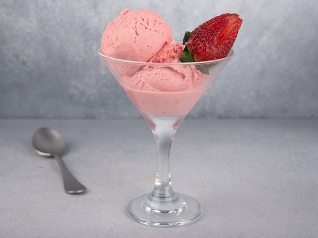 Strawberry Ice Cream Scoop