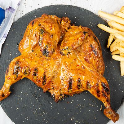 Half Grilled chicken