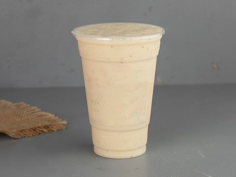 Banana With Milk Juice