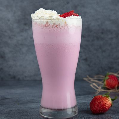 Banana And Strawberry Milk