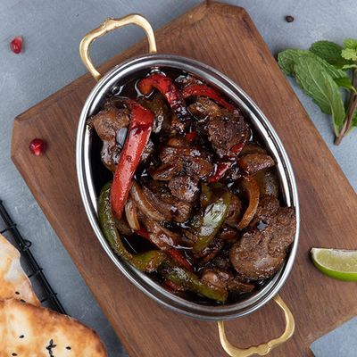 1/4 Grill Liver Slices