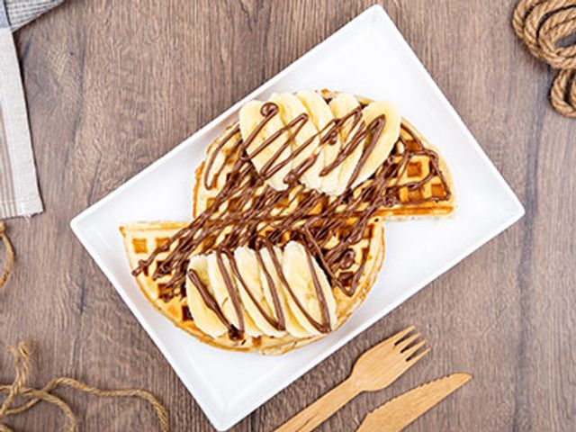 Half and Half Waffle