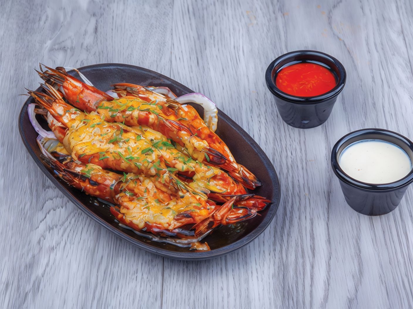 Fried shrimps