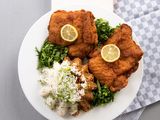 Fried Fillet Fish With Mix Rice Meal
