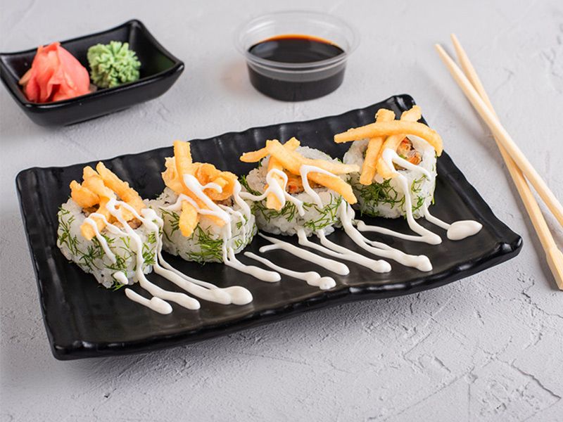 Fried Calamari Roll Maki