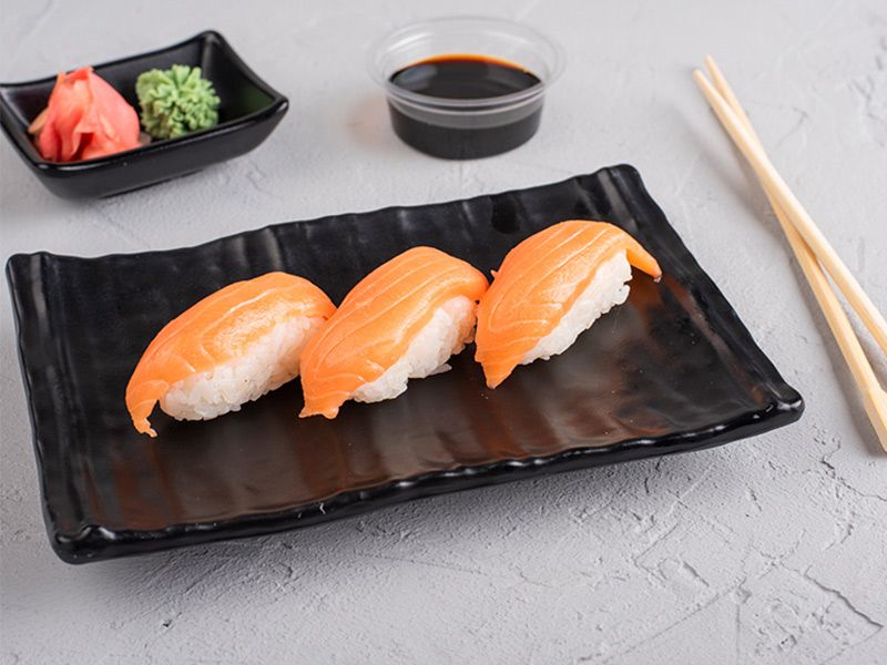 Salmon Nigiri Piece