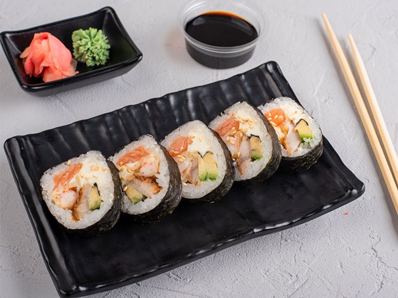 Futo Maki 5 Pieces