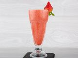 Strawberry With Milk Juice