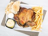 Half Grilled Chicken