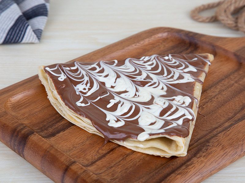 Nutella With Oreo Crepe